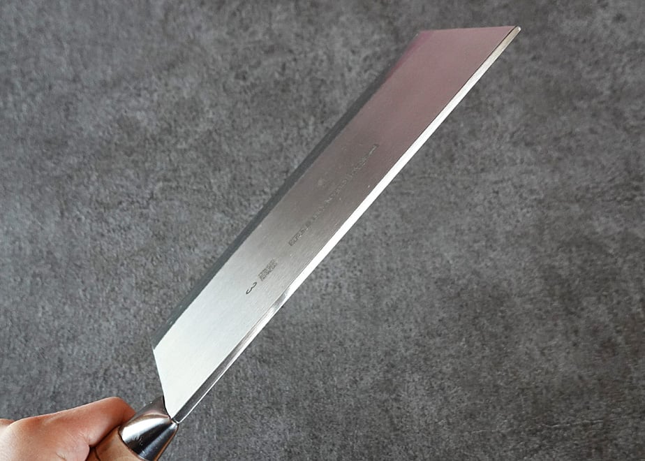 中華包丁 陳枝記 文武刀 (厚刃) ハガネ 22cm | ビエント工芸・包丁ストア