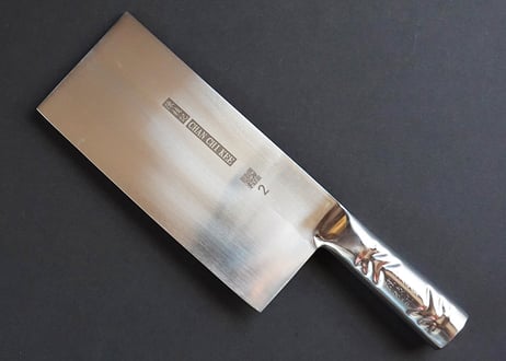 中華包丁 陳枝記 香港製 小片刀（薄刃） 19cm ステンレス KF1913 香港陳枝