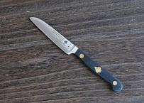 KZ002 ドイツ製 ツヴィリング・プロ 窪みつき三徳包丁18cm カスタム柄