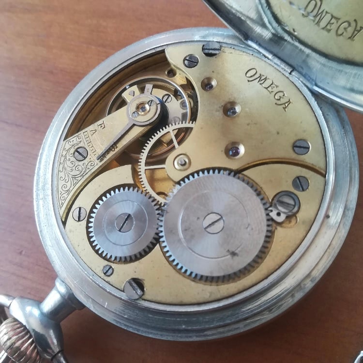 【送料0円】 003 oldbeauty 134 | 手巻き式機械懐中時計」 「OMEGA アンティーク 手巻き