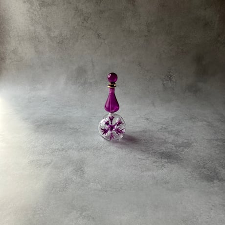 074 クラフト　エジプト工芸ガラスの香水瓶No.3