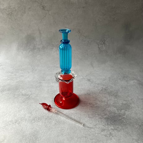 072 クラフト　エジプト工芸ガラスの香水瓶No.1