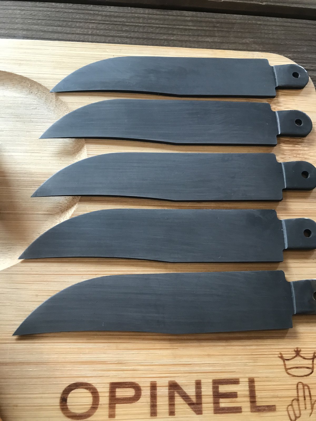OPINEL - Sランク　1101 オピネル Opinel 専用　2本　黒錆加工済み Camping equipment] Opinel's black rust finish! [Outdoor