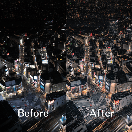 Night Photography Preset WHITE