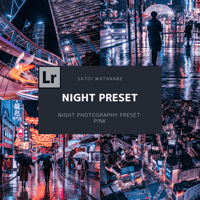 Night Photography Preset PINK