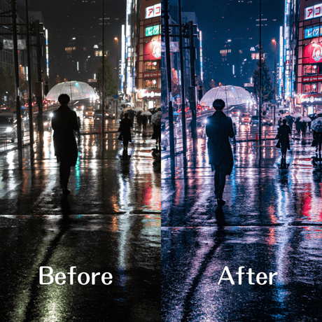 Night Photography Preset PINK