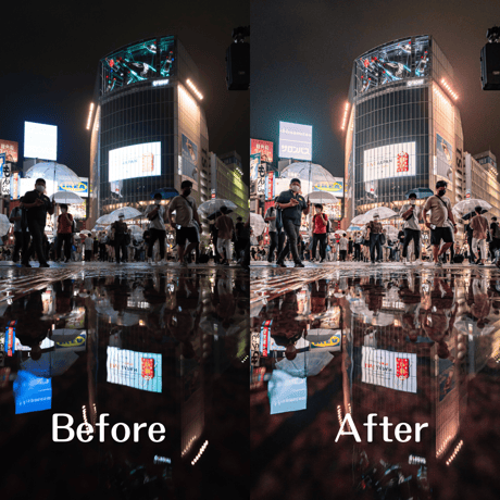 Night Photography Preset WHITE