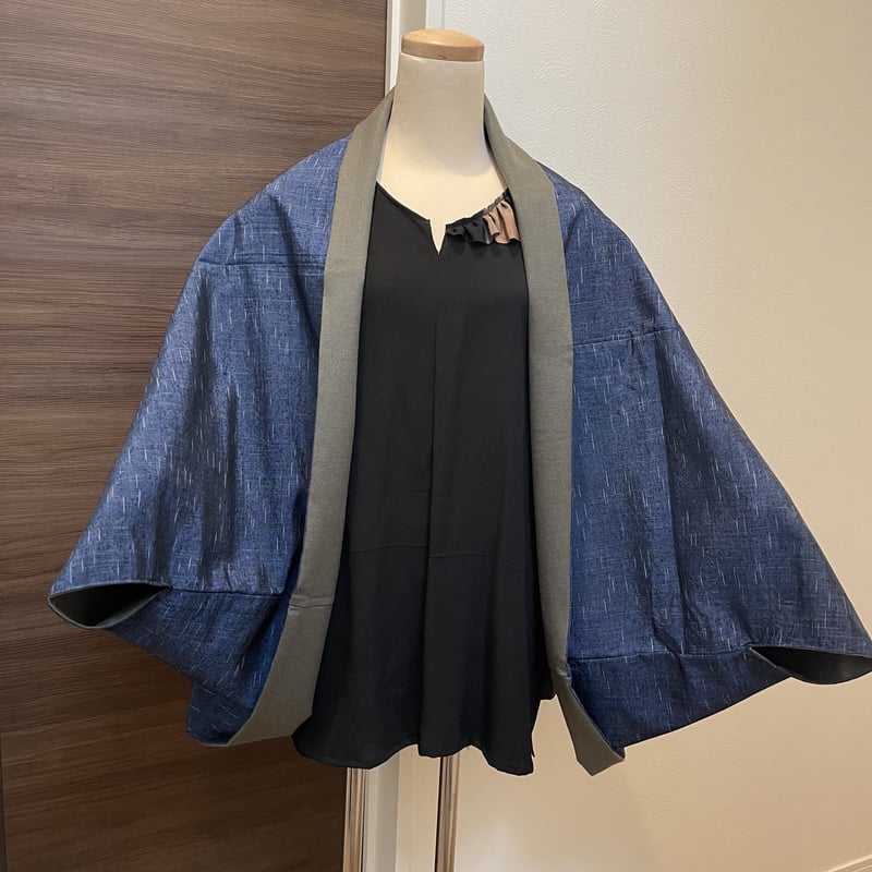 ジョジョ 着物リメイク  モモンガコート リバーシブル ジョジョ様専用 着物リメイク モモンガコート リバーシブル