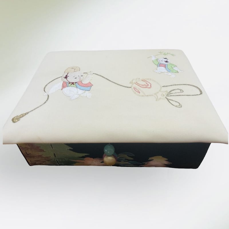 カルトナージュ 箱 着物リメイク 550 | きものリメイク 庵・an