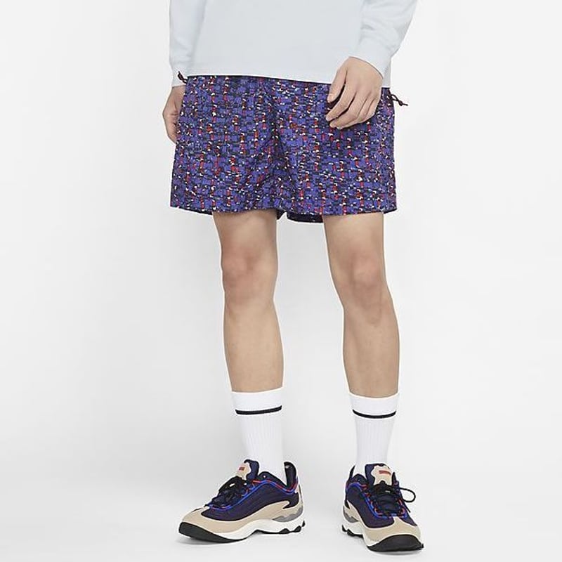 NIKE ACG PRINTED WOVEN SHORTS (PURPLE) | new to