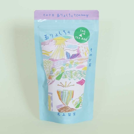 そのぎ茶　タグ付き玉緑茶ティーバッグ