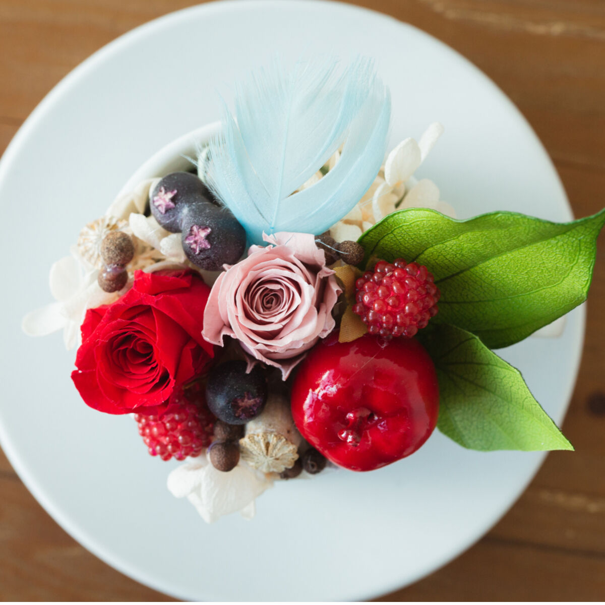 ティーカップフラワー(小) | bonheur STORE