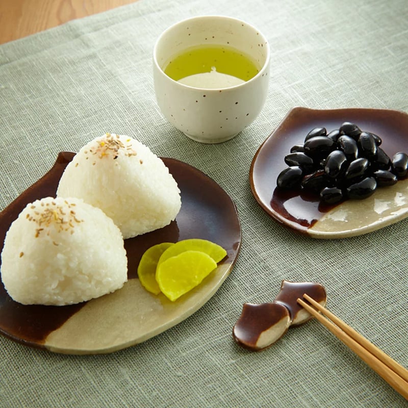 栗プレート（小）【和食器】陶器のぬくもり | 神戸の朝＋NUKUMORI