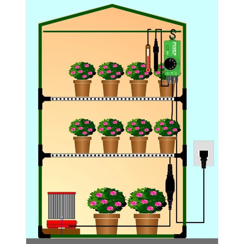 アガベ昭和精機工業 植物用ヒーター - フラワー・ガーデニング