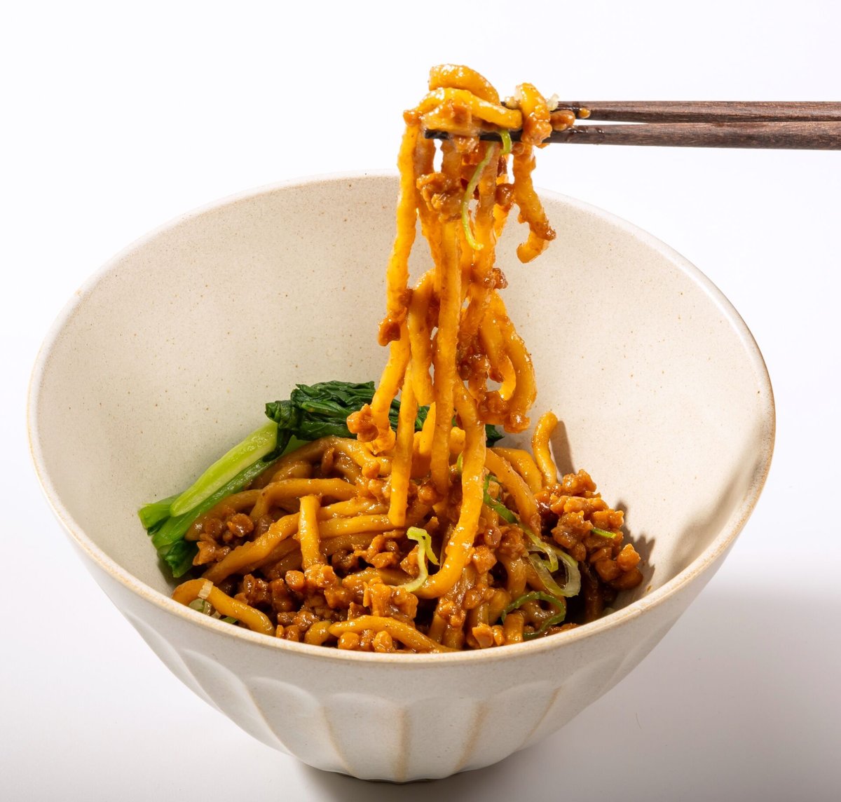 TST007】【レンジ2分30秒の本格麺】麺が入った麺QUICK 甜麺醤と練り