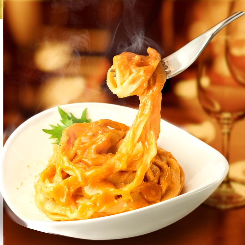 レンジ2分30秒の本格麺】麺が入った麺QUICK 濃厚海老クリームパスタ 1