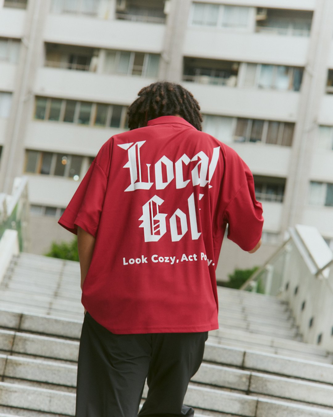 Local GOLF | ローカルゴルフ | Medieval Logo S/S POLO |