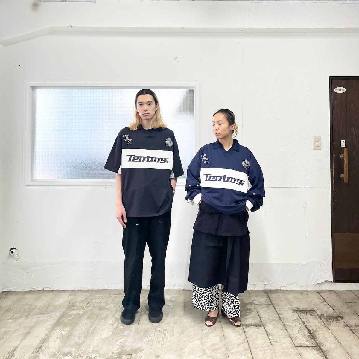 10匣　Convertible Game Shirt 新品　未使用　tenbox 10匣 TENBOX / CONVERTIBLE GAME SHIRT - コンバーチブルゲーム