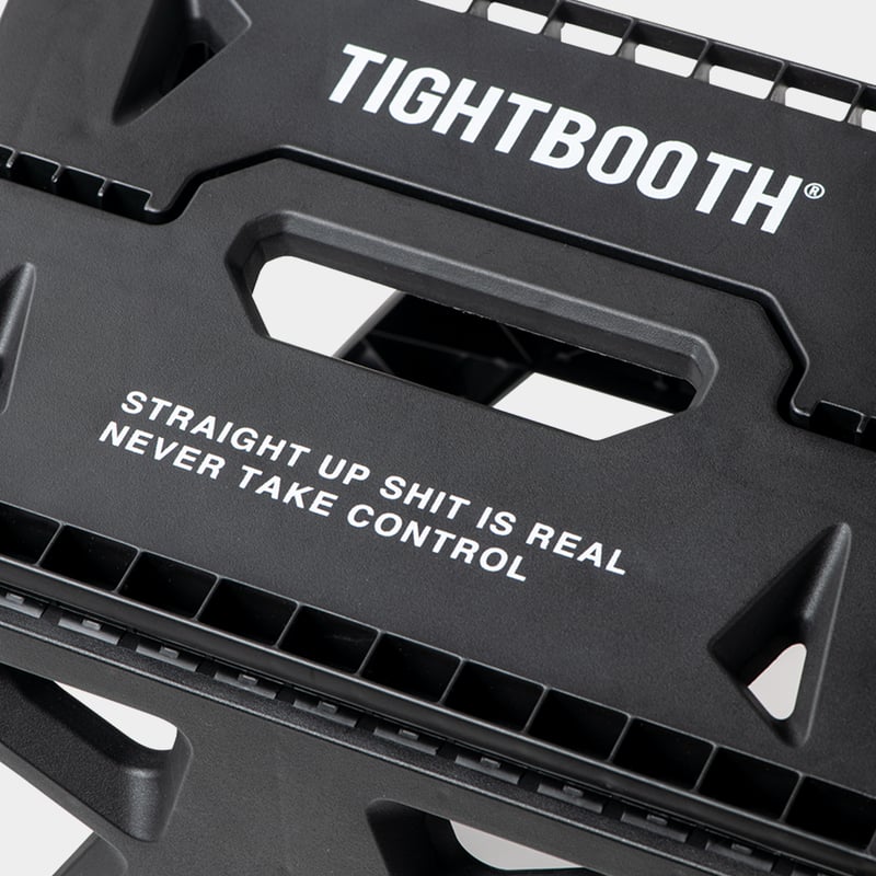 TIGHTBOOTH LABEL LOGO FOLDING STOOL 椅子 TIGHTBOOTH LABEL LOGO FOLDING STOOL 椅子
