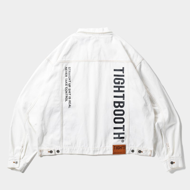 TIGHTBOOTH | タイトブース | LABEL LOGO DENIM JACKET | TIGHTBOOTH | タイトブース | LABEL LOGO DENIM JACKET |