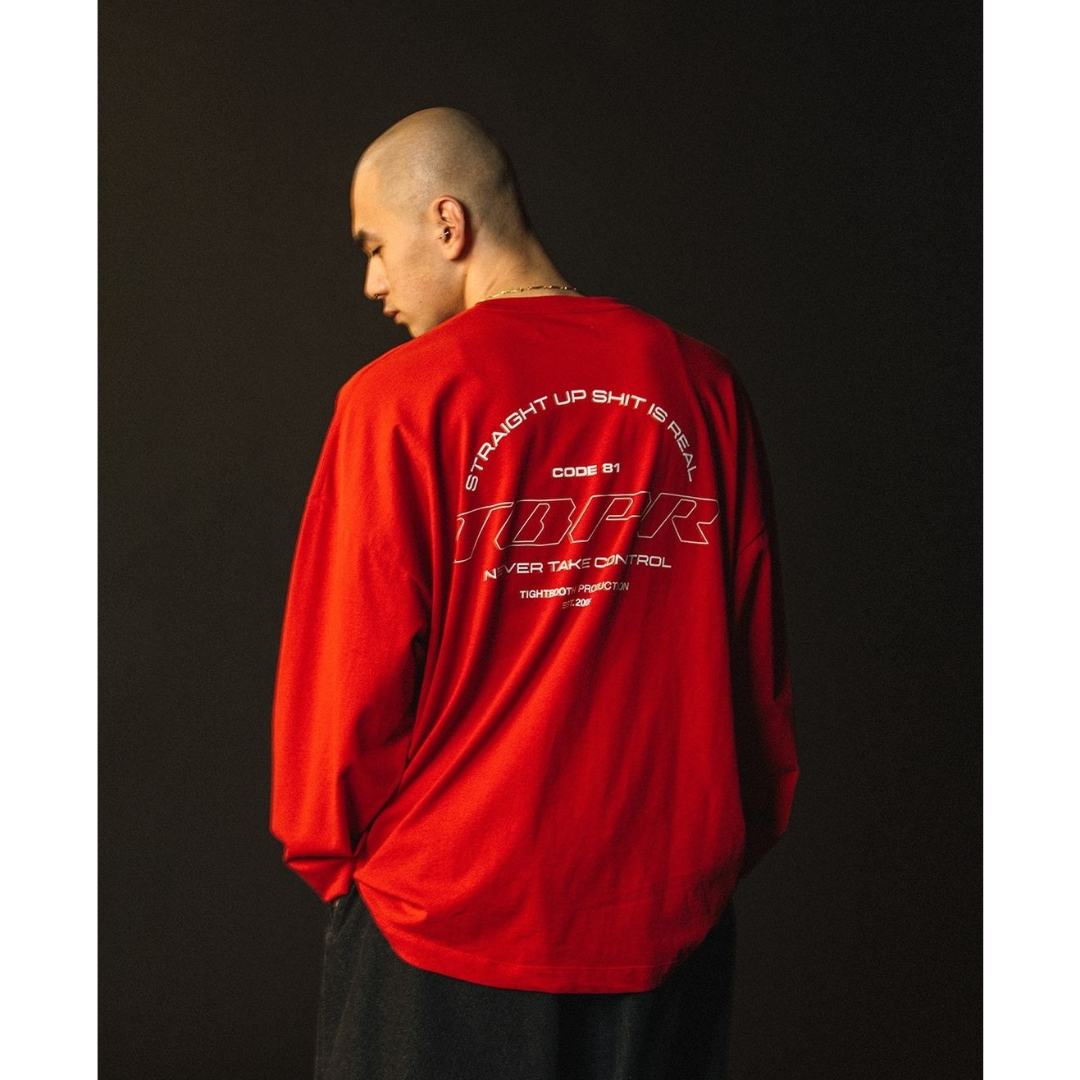 tightbooth STRAIGHT UP T-SHIRT 新品Mサイズ TIGHTBOOTH - STRAIGHT UP S/S T-SHIRT - SHRED