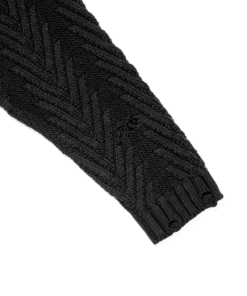 DELUXE / デラックス | SAVAGE SPAGHETTII | ダメージカーディガン