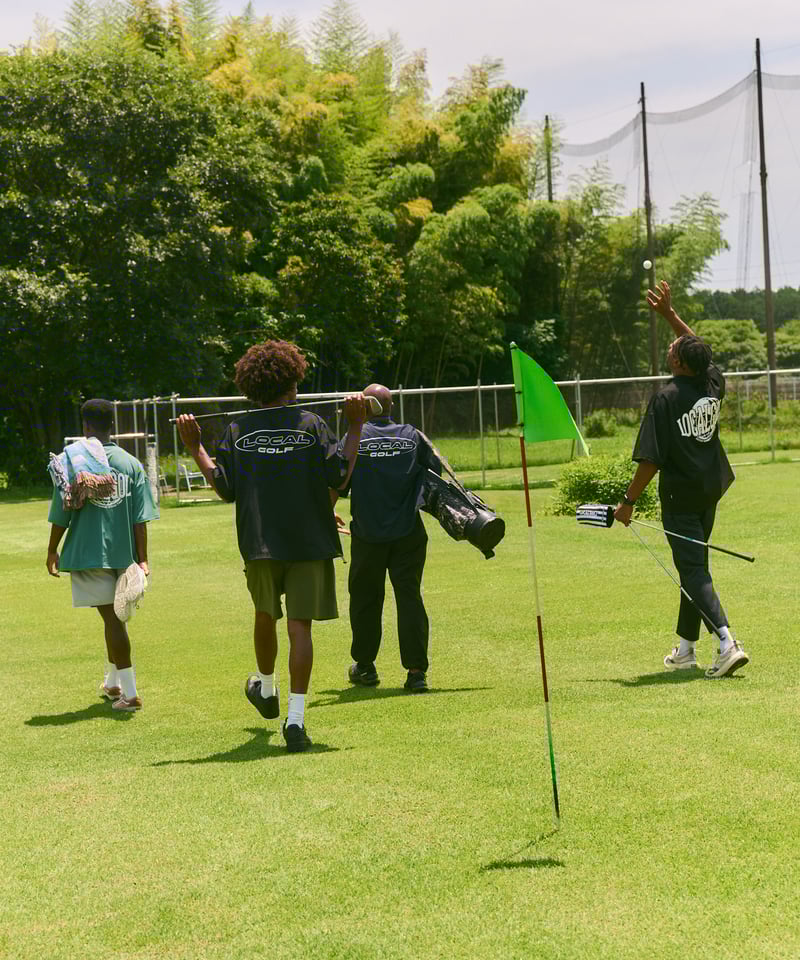 Local GOLF | ローカルゴルフ | Nylon S/S MOCK NECK | モッ