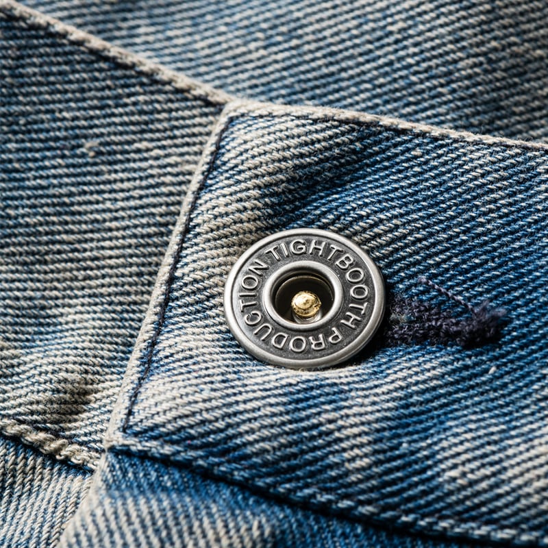 タイトブース　デニム　バルーンパンツ　白 soldout! _ TBPR FW24-B03 DENIM BALLOON PANTS ◇ TIGHTBOOTH