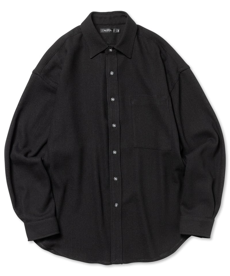 ROTOL basic shirt ロトル 25SS 定価38,500円 ROTOL | ロトル | BASIC SHIRT | シャツ | improve