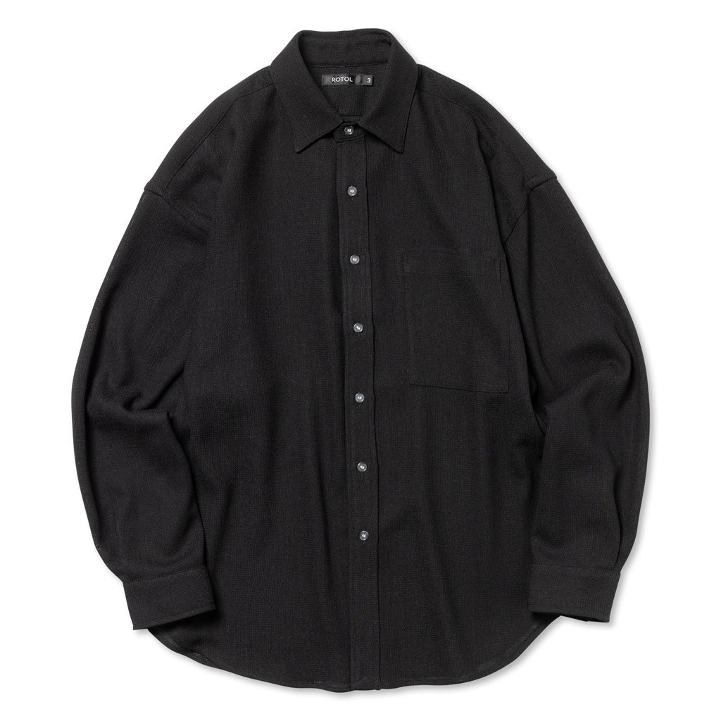 ROTOL 未使用 ロトル モヘア ビッグ シャツ ジャケット 定価\63800 ROTOL | ロトル | BASIC SHIRT | シャツ | improve