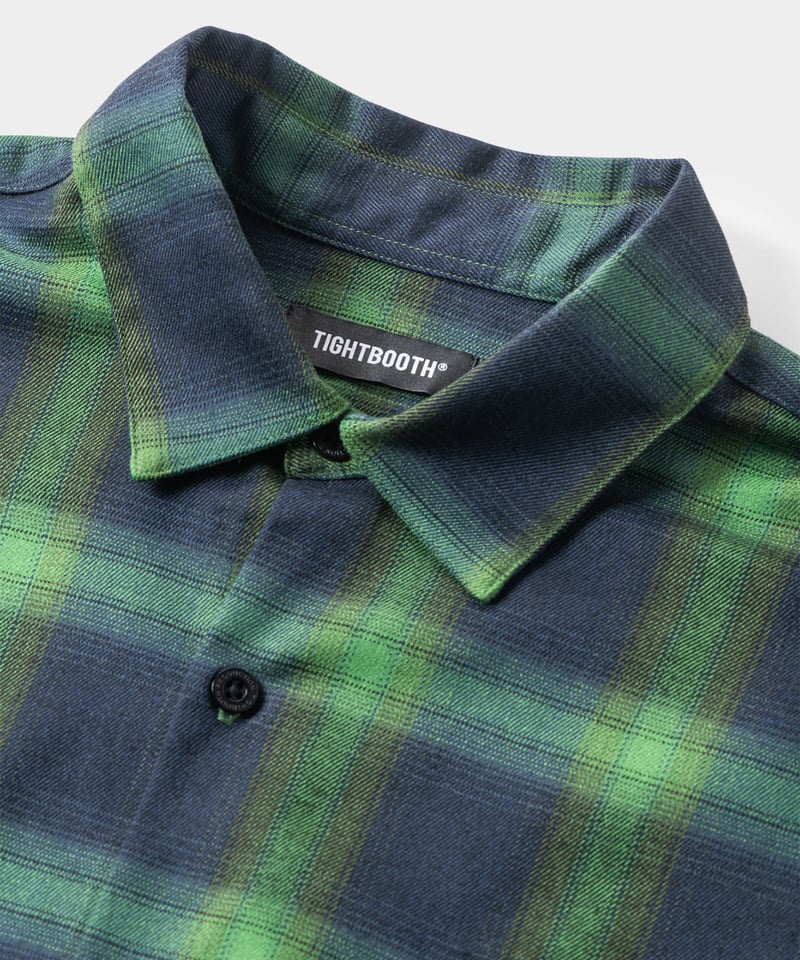 TIGHTBOOTH | タイトブース | OMBRE L/S SHIRT | オンブレチェ