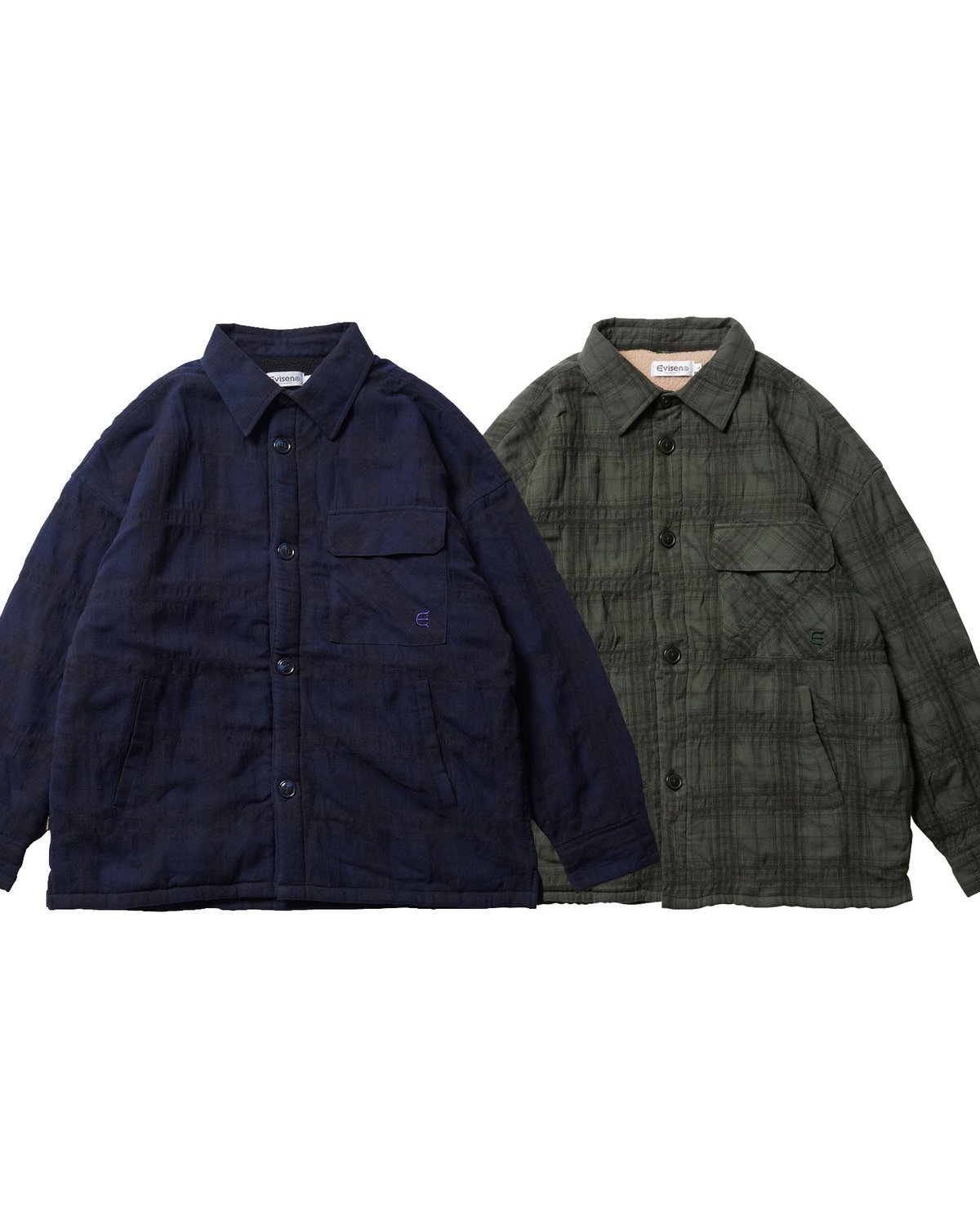 Evisen skateboards / ジャケット/L/コットン/NVY/チェック/24fw-jk08 fit=scale-down,w=1200