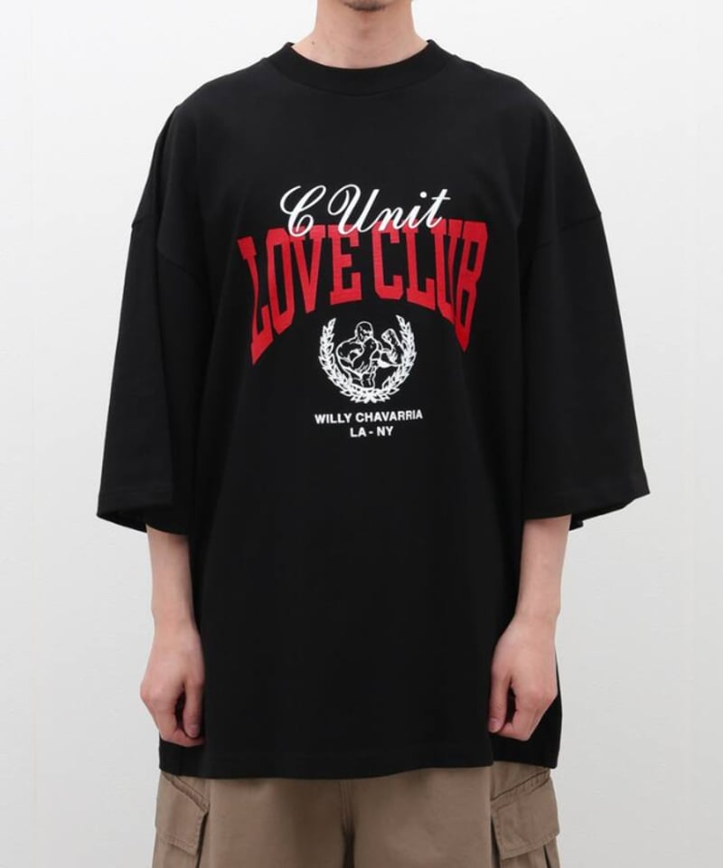 Willy Chavarria ブラック Tシャツ Lサイズ WILLY CHAVARRIA | ウィリーチャバリア | C-UNIT GRAPHICS N