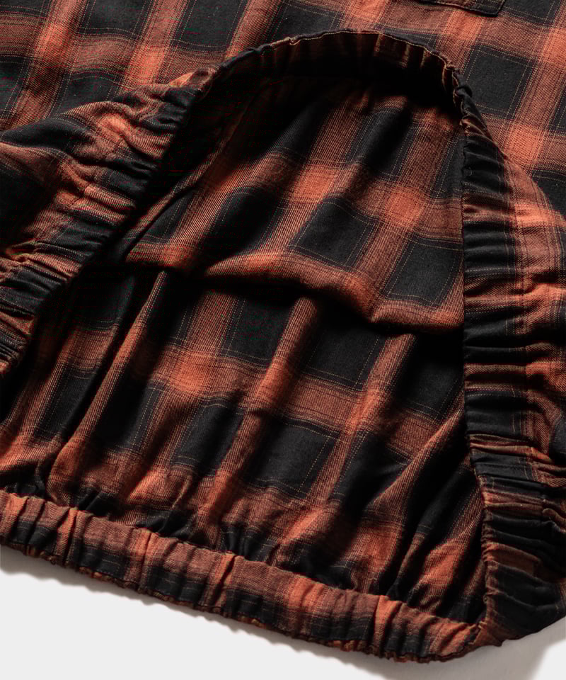 TIGHTBOOTH | タイトブース | PLAID HALF ZIP L/S SHIRT