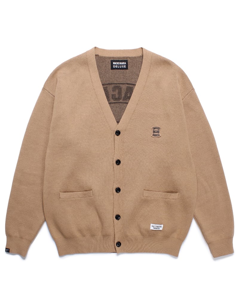 WACKO MARIA×DELUXE ワコマリア 美品 Lサイズ カーディガン WACKO MARIA x DELUXE Collaboration items | WACK