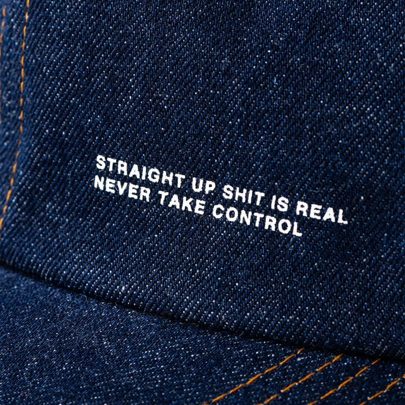 新品未使用　TIGHTBOOTH デニムキャップ TIGHTBOOTH | タイトブース | LABEL LOGO DENIM 6 PANEL