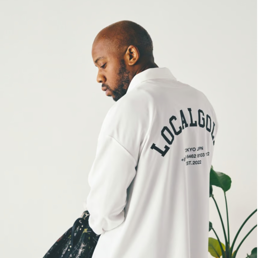 local golf ボーダー　ポロシャツ　ゴルフ　ローカルゴルフ fit=scale-down,w=1200