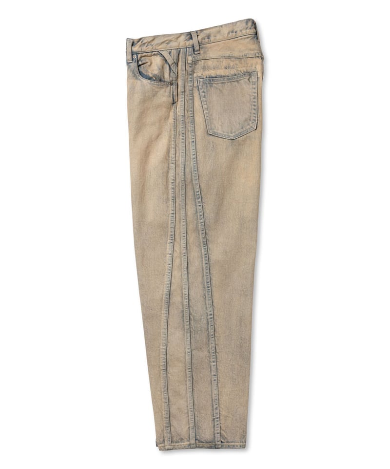 ROTOL | ロトル | TRIPLE SEAMS 6P DENIM WIDE BLEACH