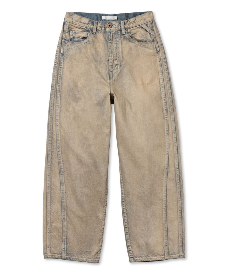 ROTOL | ロトル | TRIPLE SEAMS 6P DENIM WIDE BLEACH