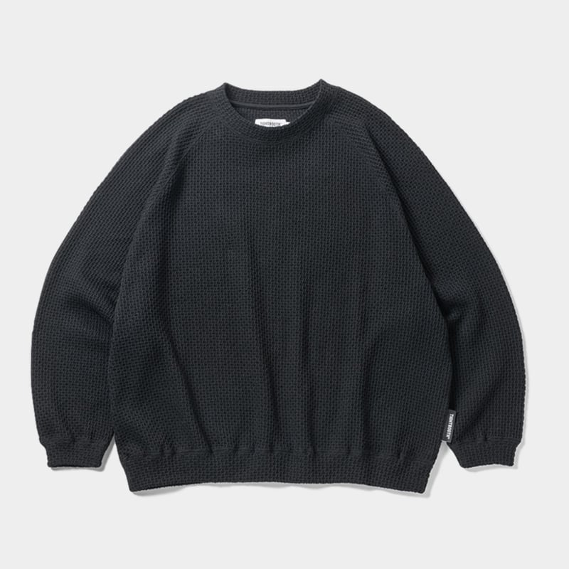 TIGHTBOOTH タイトブース バラクラバ TIGHTBOOTH | タイトブース | CHAIN CREW KNIT | ラグランニット