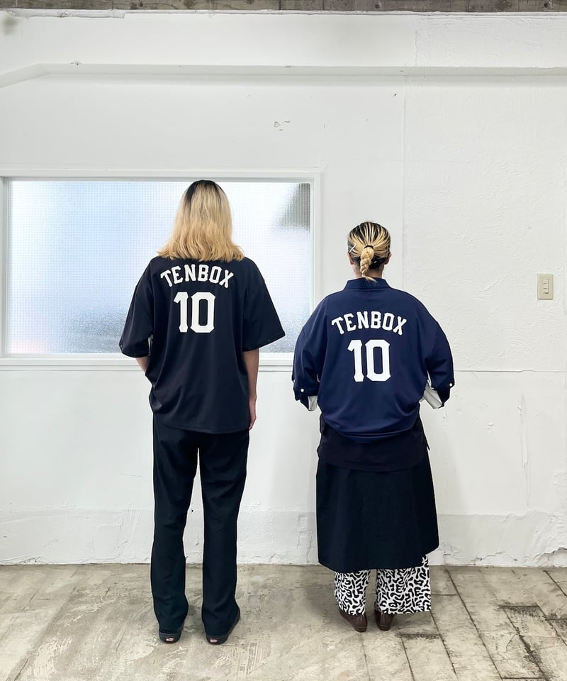 【新品未使用タグ付き】TENBOX 2wayゲームシャツ ネイビー Lサイズ 10匣 TENBOX | テンボックス | Convertible Game Shirt |