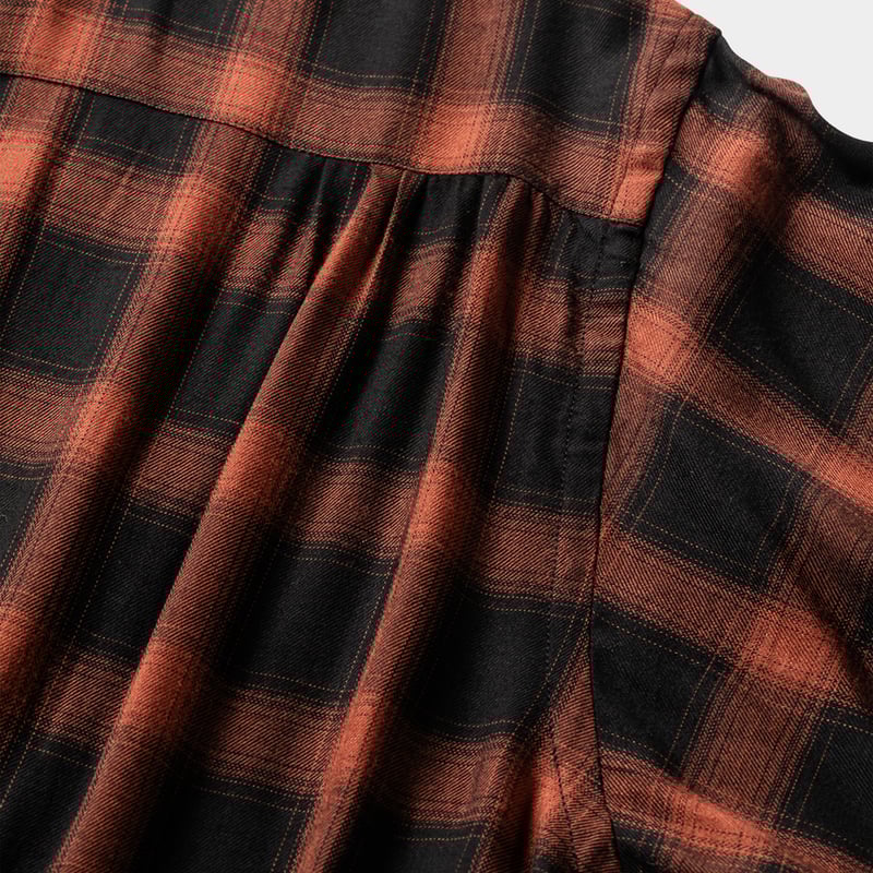 TIGHTBOOTH | タイトブース | PLAID HALF ZIP L/S SHIRT