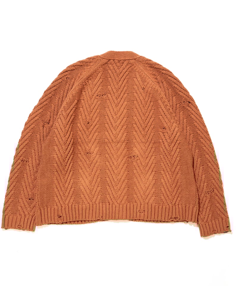 DELUXE / デラックス | SAVAGE SPAGHETTII | ダメージカーディガン