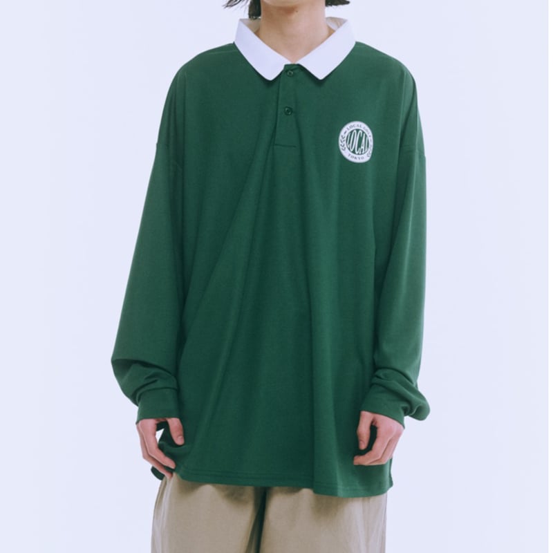 Local GOLF | ローカルゴルフ | Emblem L/S POLO | ポロシャツ