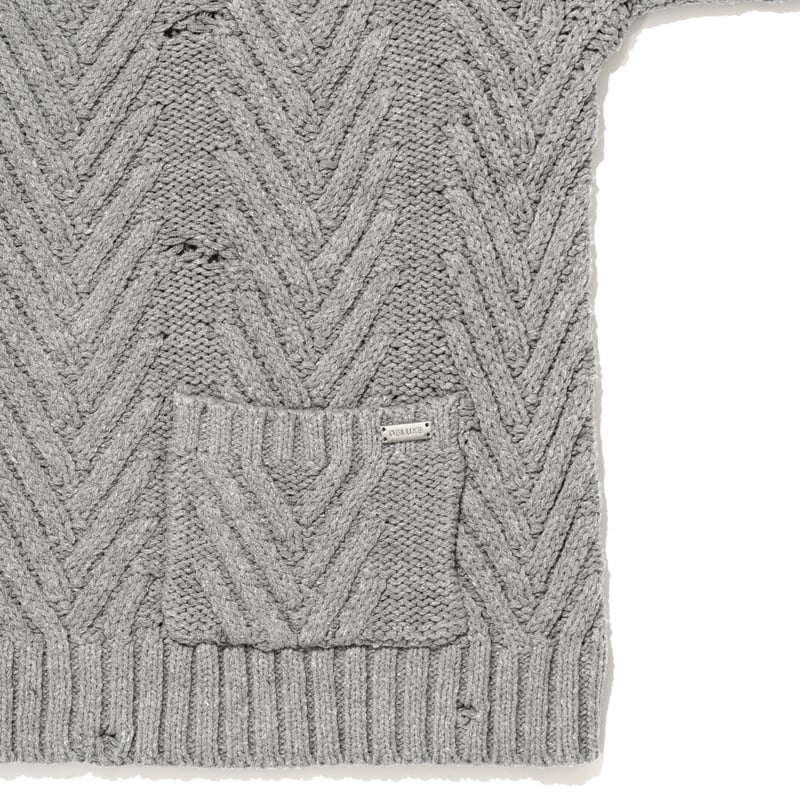 DELUXE】SPAGHETTII カーディガン グレー L