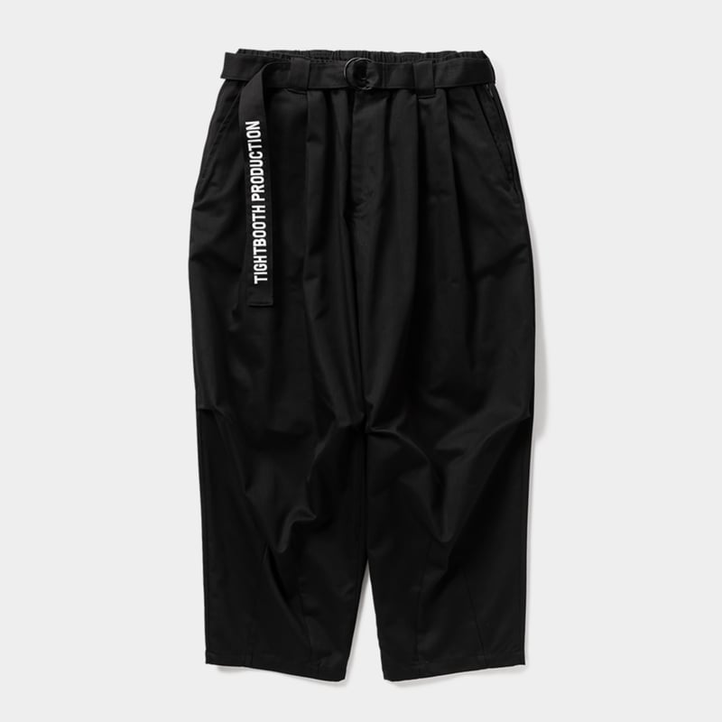 TIGHTBOOTHタイトブースクロップドパンツブラック黒バルーンパンツXL TIGHTBOOTHタイトブースクロップドパンツブラック黒バルーンパンツXL