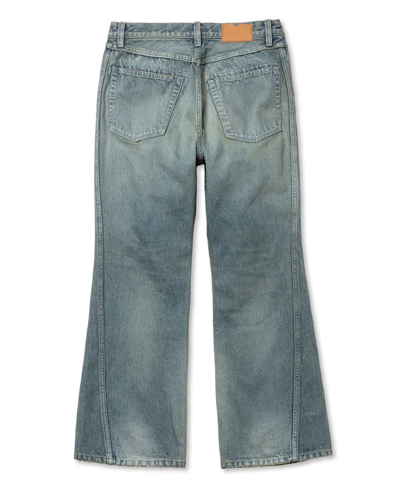 ROTOL | ロトル | TRIPLE SEAMS 6P DENIM FLARE DAMAG