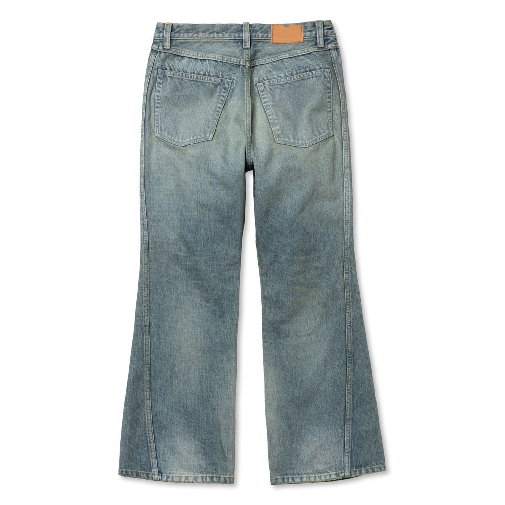 ROTOL | ロトル | TRIPLE SEAMS 6P DENIM FLARE DAMAG