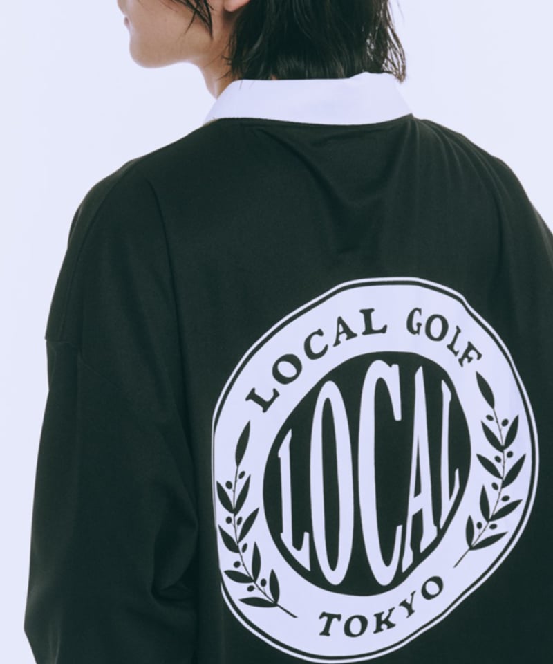Local GOLF | ローカルゴルフ | Emblem L/S POLO | ポロシャツ