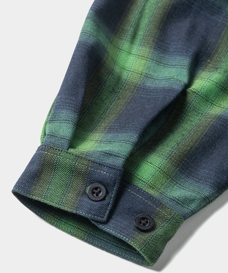 TIGHTBOOTH | タイトブース | OMBRE L/S SHIRT | オンブレチェ